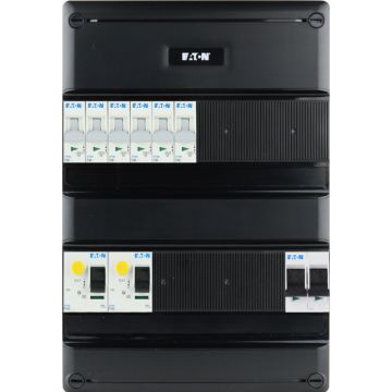 Eaton groepenkast 6 groepen 1 fase 220x330 (BxH) 