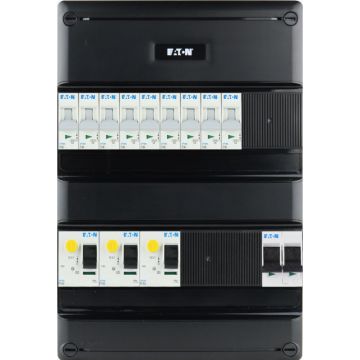 Eaton groepenkast 9 groepen 1 fase 220x330 (BxH)