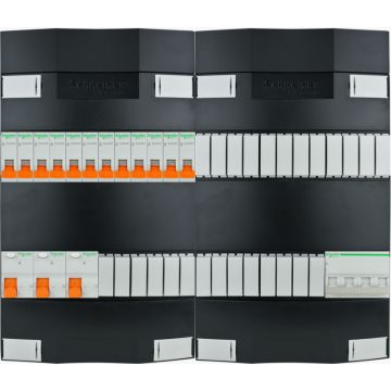 Schneider groepenkast 12 groepen 3 fase 440x380 (BxH)