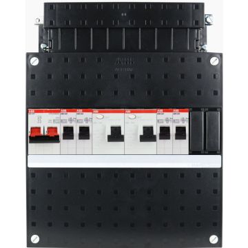 ABB-HAF groepenkast 4 groepen 1 fase 220x280 (BxH) 