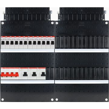ABB-HAF groepenkast 12 groepen 3 fase 440x390 (BxH) 