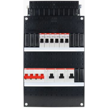 ABB-HAF groepenkast 6 groepen 3 fase 220x390 (BxH) 