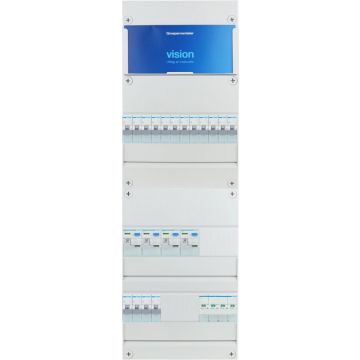 HAGER groepenkast 16 groepen 3 fase 220x695 (BxH)