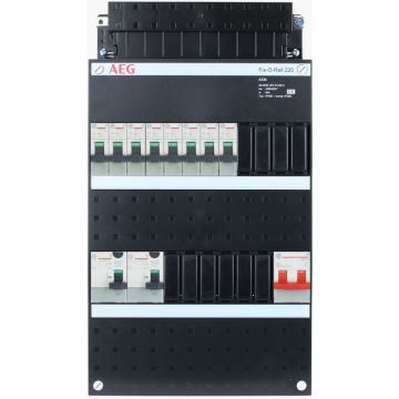 AEG groepenkast 8 groepen 1 fase 220x390 (BxH)
