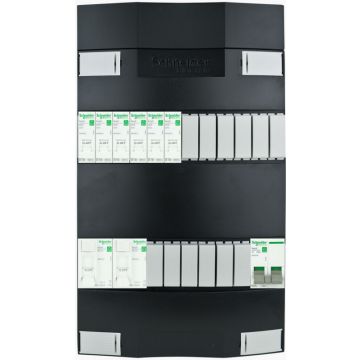 SCHNEIDER groepenkast 6 groepen 1 fase 220x380 (BxH) 