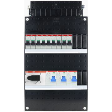 ABB SN201L groepenkast 9 groepen 3 fase 220x390 (BxH)