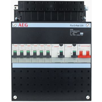 AEG groepenkast 6 groepen 1 fase 220x280 (BxH)