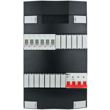 ETI groepenkast 6 aardlekautomaten 3 fase 220x380 (BxH)
