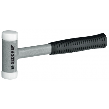 GEDORE terugslagvrije nylon hamer D=60 mm lengte 320mm 1700g (248 ST-60)