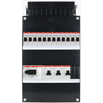 ABB-HAF groepenkast 12 groepen 3 fase 220x390 (BxH)