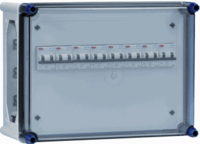 Miniatuur van Eaton Holec Halyester krachtgroepenkast GLNE4408 8-GR.M/ALAMAT