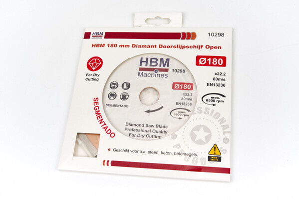 Miniatuur van HBM diamant doorslijpschijf open Ø230mm (1671)