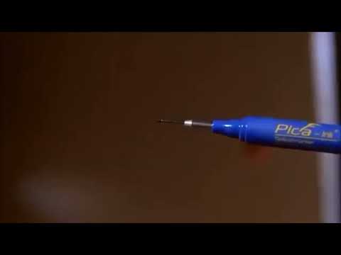 Miniatuur van Pica markeerstift voor diepe gaten 150/40 - rood (PI15040)