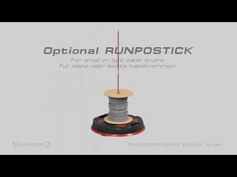 Miniatuur van Runpotec RUNPO X Board XB500T telescopische kabelafroller multiinzetbaar (10187)