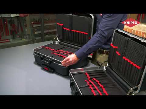 Miniatuur van KNIPEX gereedschapskoffer leeg (002105LE)