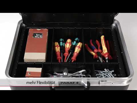 Miniatuur van Parat gereedschapskoffer Silver Style X-ABS 460x180x310mm voor circa 27 tools (485040171)