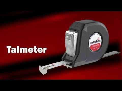 Miniatuur van Hultafors talmeter meetlint rolmaat 3m (359203)