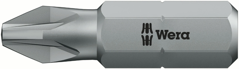 Miniatuur van Wera bit pozidriv PZ2 25mm 1/4" - per stuk (05072082001)