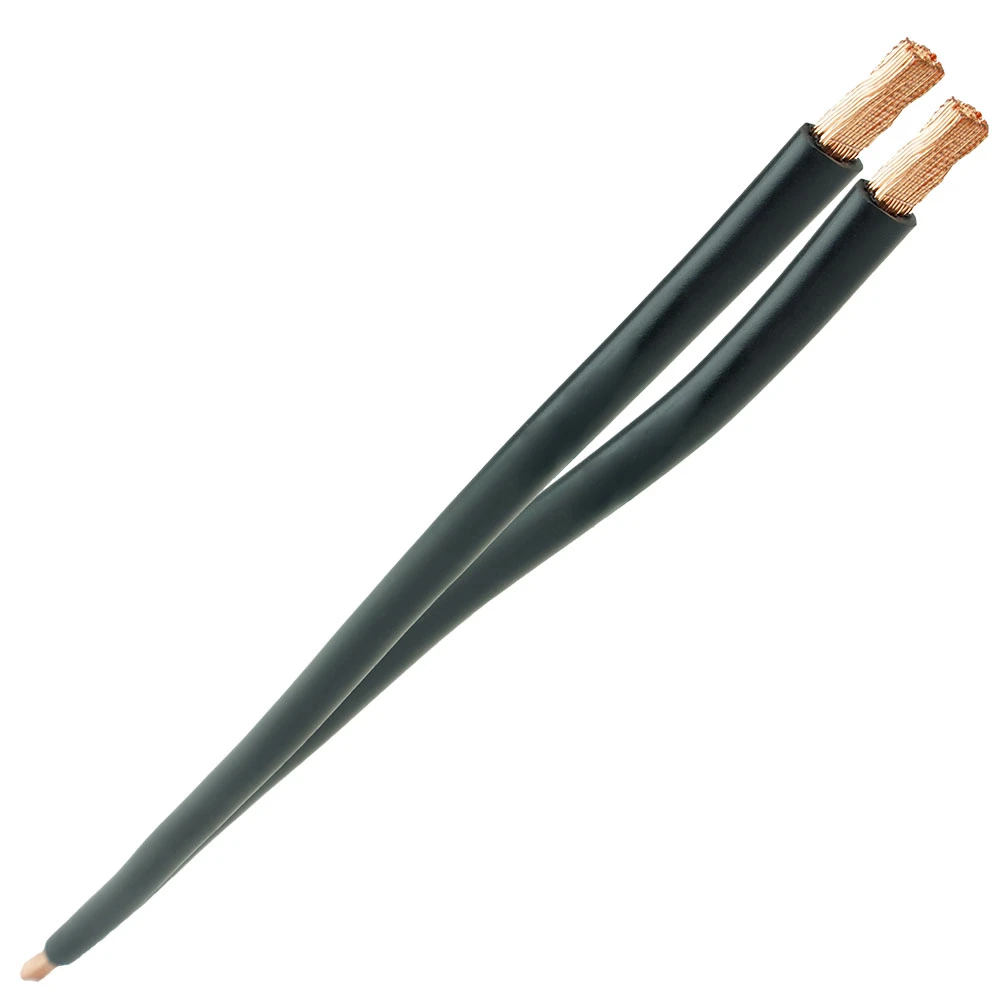 Miniatuur van Aansluitdraad H07V2-K 4mm² twin zwart 250/250 mm soepele kern en geperste uiteinden