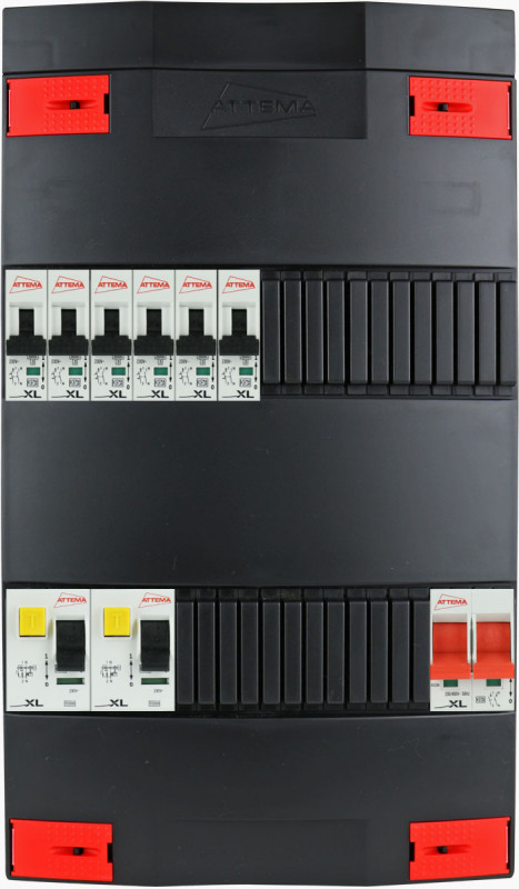 Miniatuur van ATTEMA groepenkast 6 groepen 1 fase 220x390 (BxH)