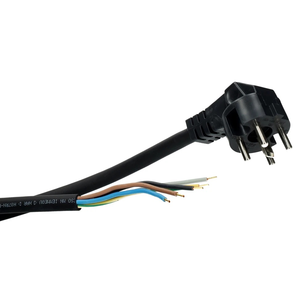 Miniatuur van Power perilex aansluitsnoer neopreen (H07RN-F) 5x1.5mm² met stekker 1.5 meter