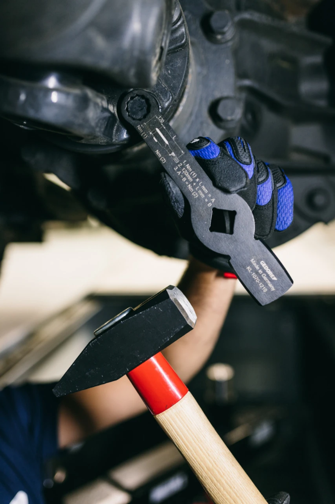 Miniatuur van GEDORE bankhamer ROTBAND-PLUS lengte 360mm 1000g (600 H-1000)