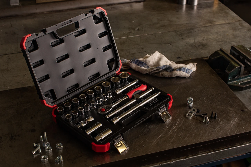 Miniatuur van GEDORE RED dopsleutelset 1/2” 10-32mm 24-delig (R69003024)