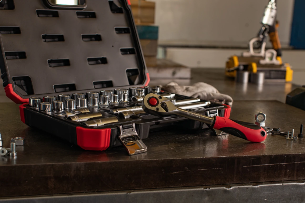 Miniatuur van GEDORE RED dopsleutelset 1/2” 10-32mm 24-delig (R69003024)