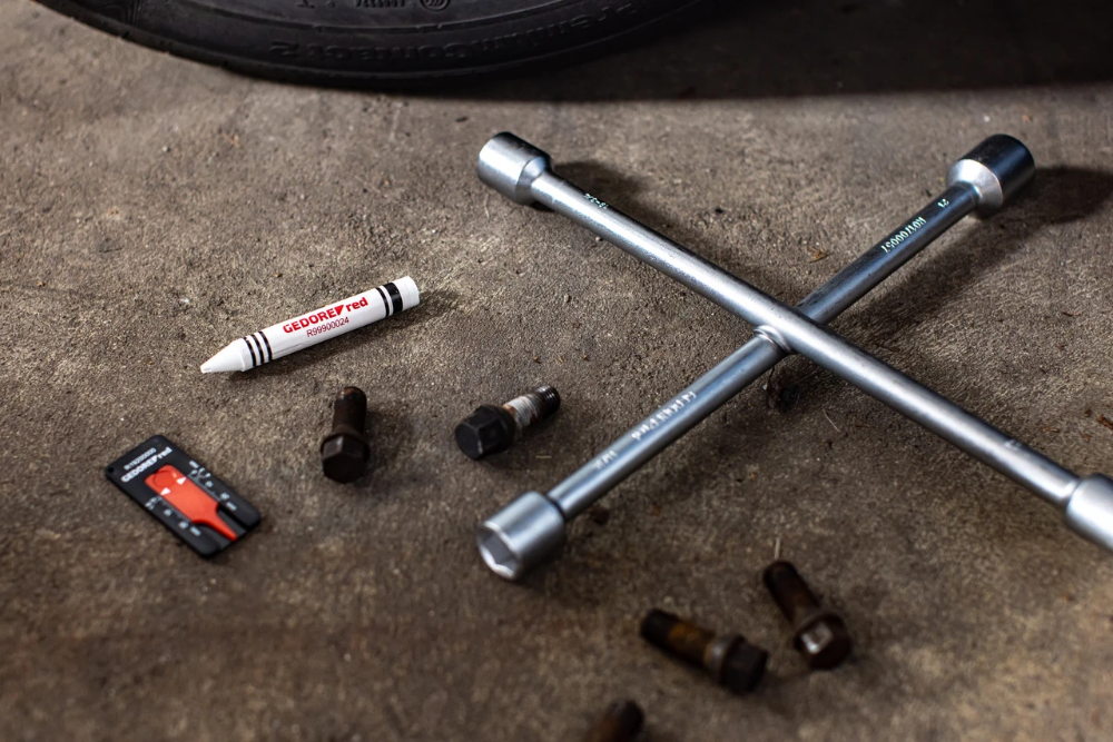 Miniatuur van GEDORE RED kruissleutel 17x19x21x11/16 verchroomd (R01700057)