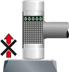 Miniatuur van GEDORE terugslagvrije nylon hamer d=25 mm 310mm 286g (248 H-25)