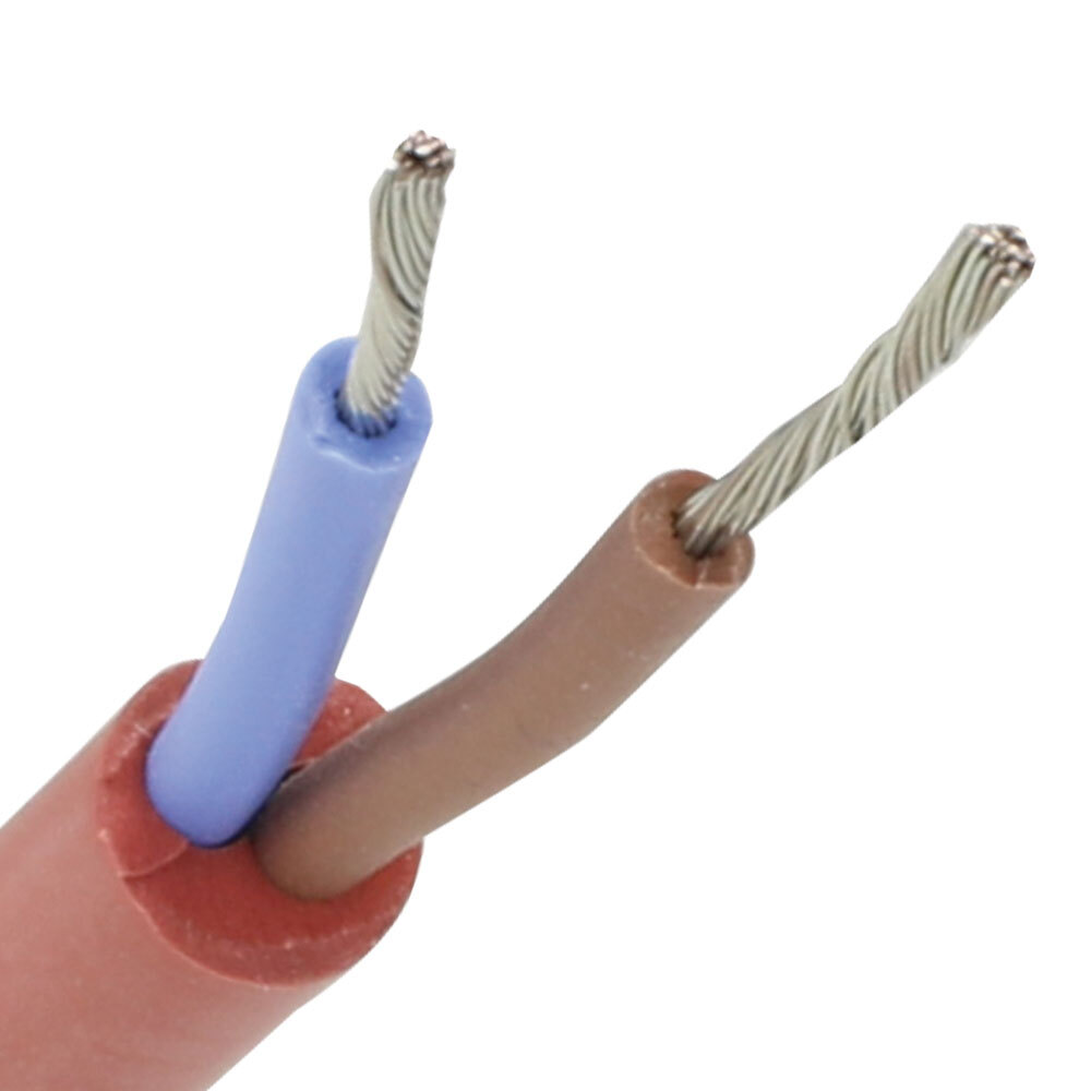 Miniatuur van Siliconenkabel SiHF 2x0.75mm² per rol 100 meter