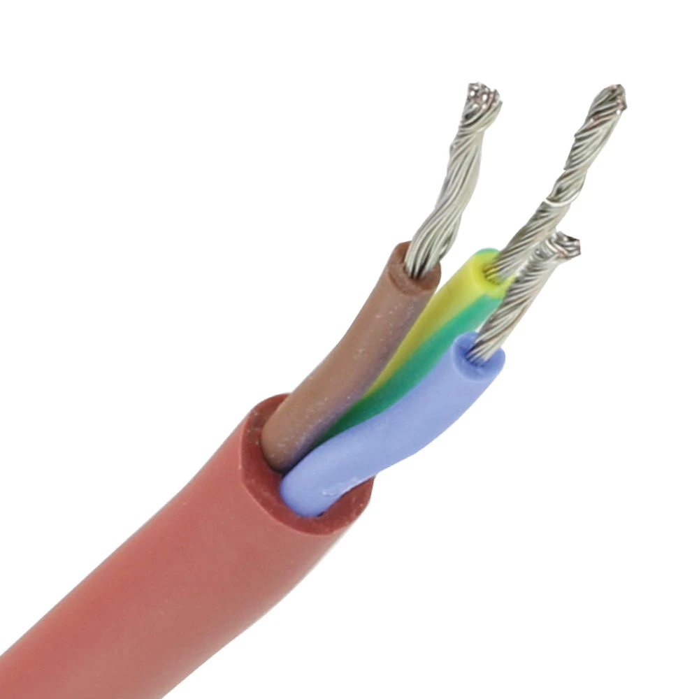Miniatuur van Siliconenkabel SiHF 3x1mm² per rol 100 meter