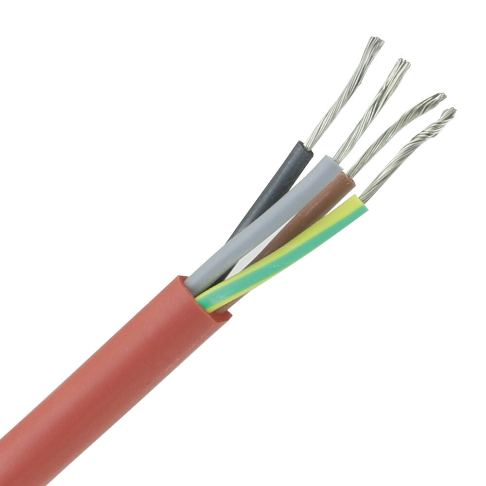Miniatuur van Siliconenkabel SiHF 4x1mm² per rol 100 meter