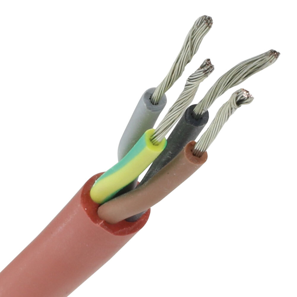 Miniatuur van Siliconenkabel SiHF 4x1mm² per rol 100 meter