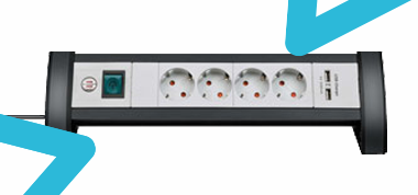 Stekkerdoos met USB