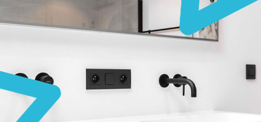 Badkamer elektra richtlijnen